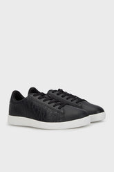 Armani Exchange Men’s Sneakers Low Top Basic Black